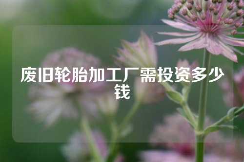 废旧轮胎加工厂需投资多少钱