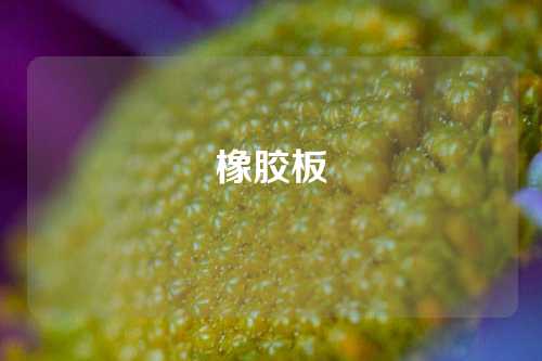 橡胶板