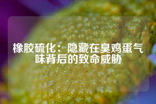 橡胶硫化：隐藏在臭鸡蛋气味背后的致命威胁