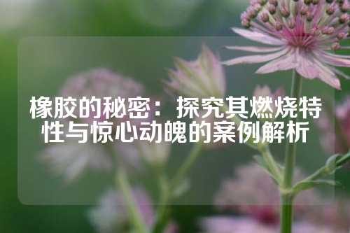 橡胶的秘密：探究其燃烧特性与惊心动魄的案例解析
