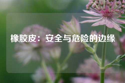 橡胶皮：安全与危险的边缘