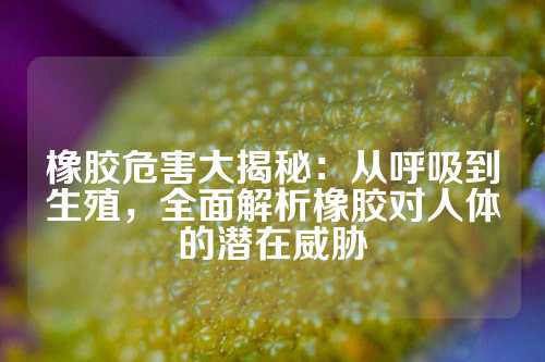 橡胶危害大揭秘：从呼吸到生殖，全面解析橡胶对人体的潜在威胁