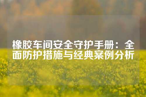 橡胶车间安全守护手册：全面防护措施与经典案例分析