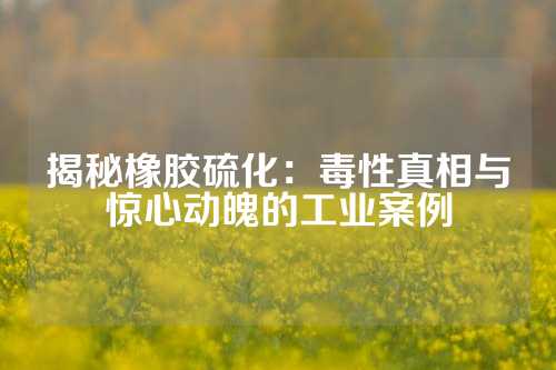 揭秘橡胶硫化：毒性真相与惊心动魄的工业案例