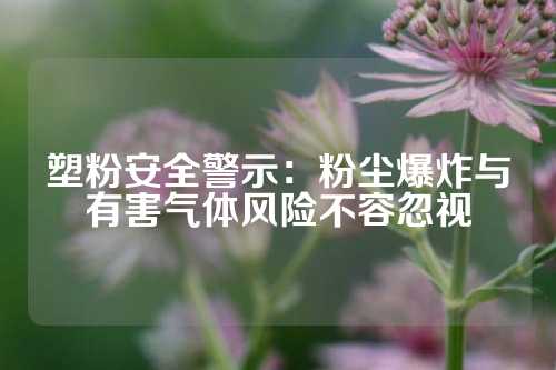 塑粉安全警示：粉尘爆炸与有害气体风险不容忽视