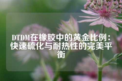 DTDM在橡胶中的黄金比例：快速硫化与耐热性的完美平衡