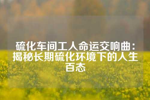 硫化车间工人命运交响曲：揭秘长期硫化环境下的人生百态