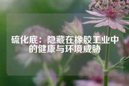 硫化底：隐藏在橡胶工业中的健康与环境威胁