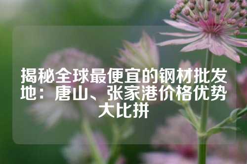 揭秘全球最便宜的钢材批发地：唐山、张家港价格优势大比拼