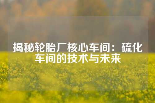 揭秘轮胎厂核心车间：硫化车间的技术与未来