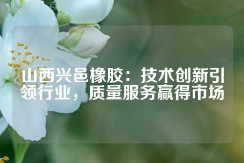 山西兴邑橡胶：技术创新引领行业，质量服务赢得市场