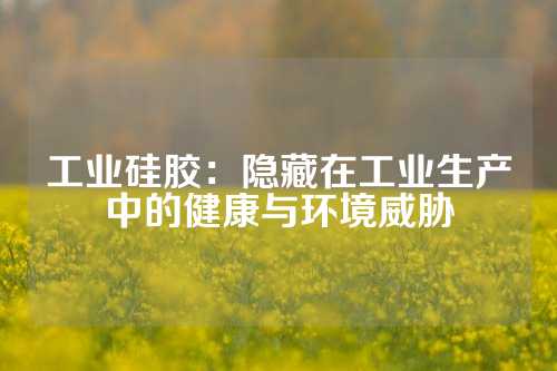 工业硅胶：隐藏在工业生产中的健康与环境威胁