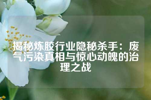 揭秘炼胶行业隐秘杀手：废气污染真相与惊心动魄的治理之战