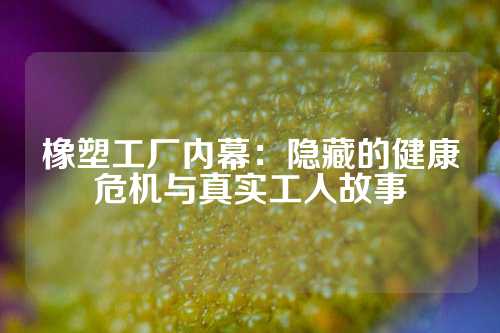 橡塑工厂内幕：隐藏的健康危机与真实工人故事