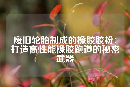 废旧轮胎制成的橡胶胶粉：打造高性能橡胶跑道的秘密武器