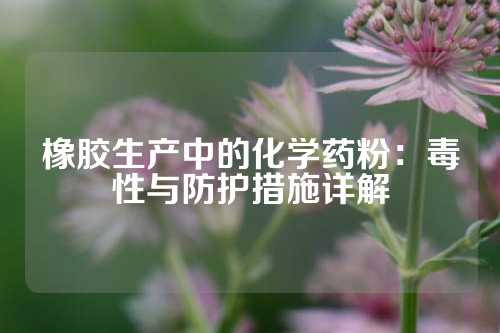 橡胶生产中的化学药粉：毒性与防护措施详解