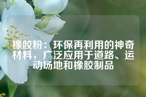 橡胶粉：环保再利用的神奇材料，广泛应用于道路、运动场地和橡胶制品