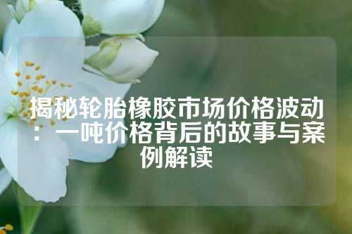 揭秘轮胎橡胶市场价格波动：一吨价格背后的故事与案例解读