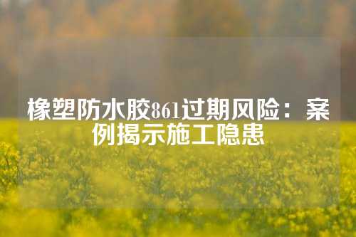 橡塑防水胶861过期风险：案例揭示施工隐患